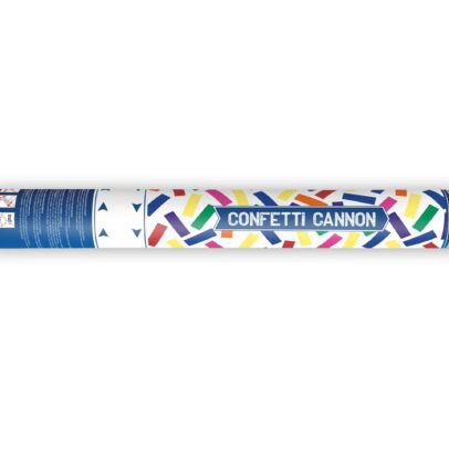 Konfetti ágyú színes 40 cm